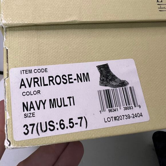 L'Artiste by Spring Step Avrilrose Leather/Textile Boot Multi Women 6.5-7 NWB - Picture 11 of 11